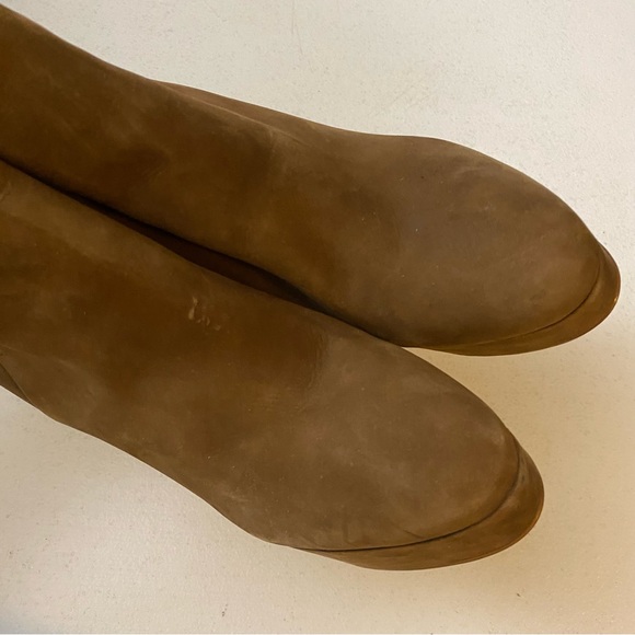 Aldo Madden Style Vintage 90s Y2K Bratz Brown Faux Suede Platform Boots Size 8.5 - Picture 8 of 9